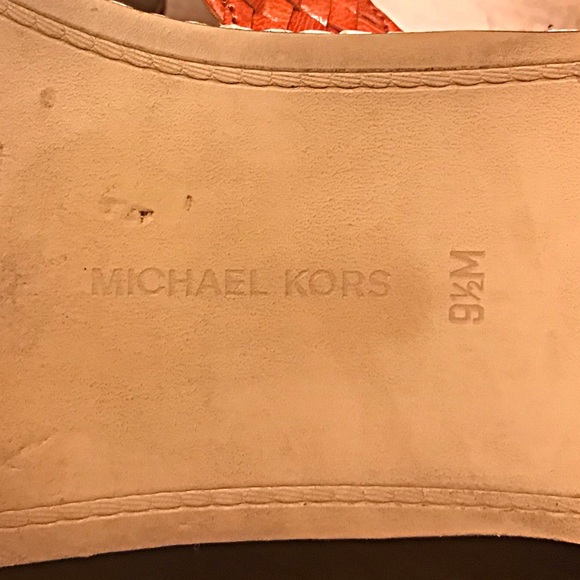 Michael Kors Gladiator Leather Lace Up Sandals - Picture 7 of 7